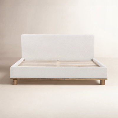 Plaza Upholstered Wood Platform Bed