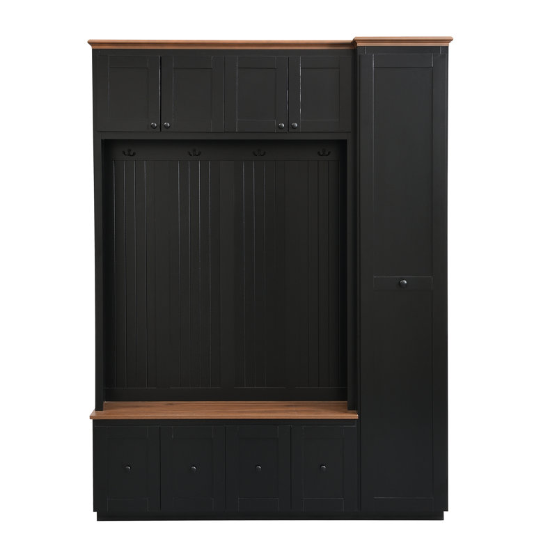 59‘’ Hall Tree, Black