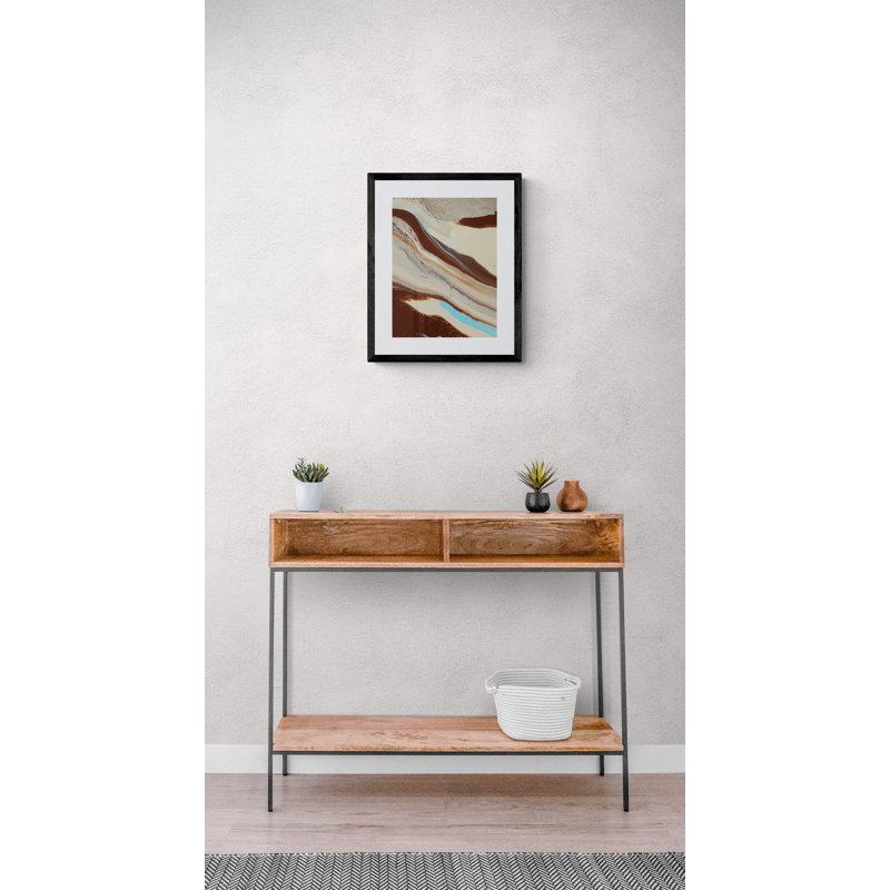Mother Eath #3 Print by Will Birdwell, Black Framed Paper, 20" H x 16" W
