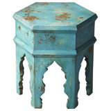 Tangiers Solid Wood Side Table