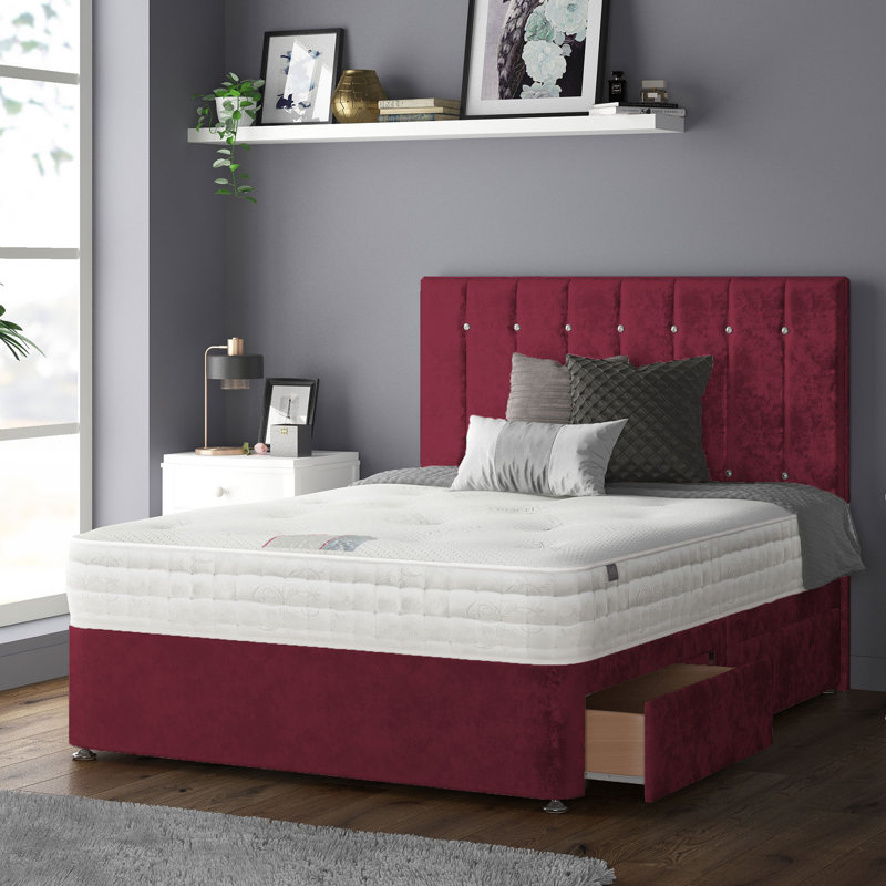 Rothbury Upholstered Headboard, Silver, Small Double (4')