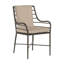 Carmel Patio Dining Armchair with Cushions-63361278-97429134