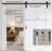 Paneled Manufactured Wood Barn Door with Installation Hardware Kit(Soft Close Inclued)-102848035