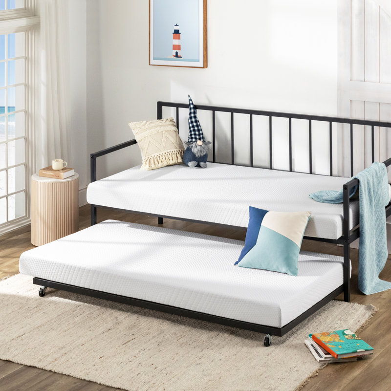 Matelas moyen en mousse viscoélastique 5 "Ambrielle, Lit simple