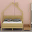 House Shape Bed for Kids with Storage Drawers, Headboard and Simple Assembly-1297345163