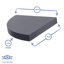 Harbour Housewares - Modern Floating Corner Wall Shelves-61892034-61892032