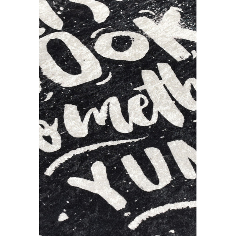Antibacterial Polyester Area Rug, 41.3 x 55.1 inches | 100% Polyester, Pile Height: 0.2 inches, Total Thickness: 0.4 inches | Non-Slip Underside, Machine Washable, Perfect for Living Room & Bedroom Decor