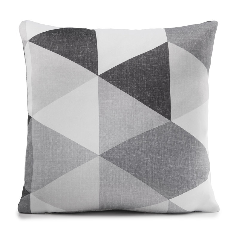 Geometric Square Throw Pillow Cover