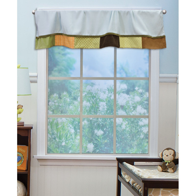 Cotton Patchwork Tailored Window Valance