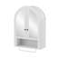 Armoire murale arquée avec portes en miroir et tablettes réglables pour la salle de lavage, la salle de bain et la cuisine