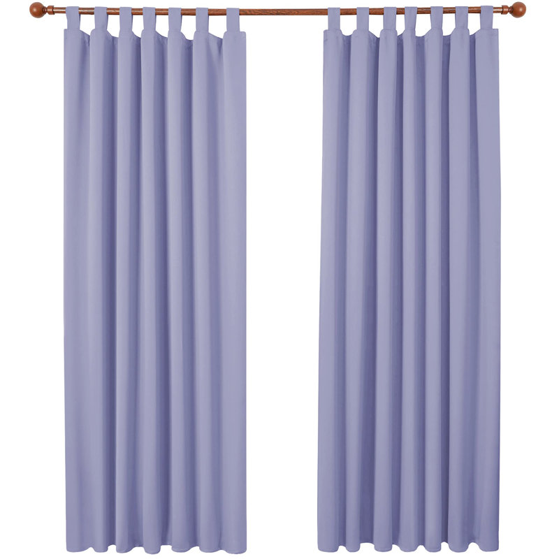 Qwendolyn Blackout Curtain Pair, 55cm Width x 280cm Drop