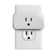 Simply Conserve Smart Socket SS-15A1-WiFi-BLE-2PK, 15A 120-Volt Smart Outlet Plug with WiFi, BLE, Hubless Use, and Simply Conserve App, Compatible with Amazon Alexa and Google Home, 2-Pack