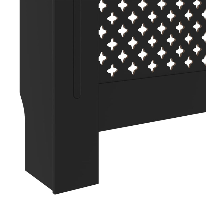 Apollonia MDF Radiator Cover, Black
