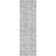 Premium Machine Washable Prisco Silver Rug