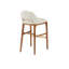Inga Upholstered Stool with Solid Wood Frame-1723674923