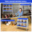 Boîte de nidification de poulet à 6 compartiments, boîte à œufs en métal avec trous ventilés, bleu-745068776