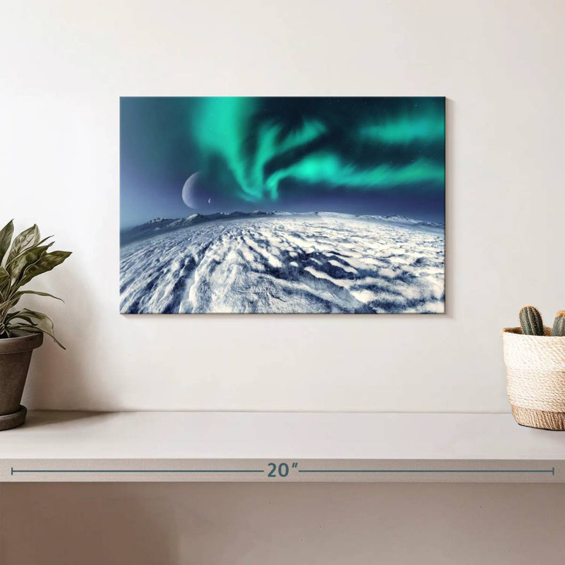 Alvord Antarctique Northern Lights, H 8 po x l 12 po