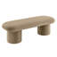 Banc en velours Orla Performance taupe-106273825