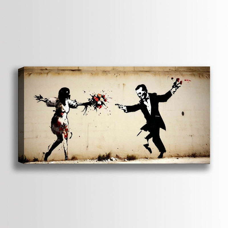 Peinture décorative sur toile