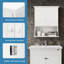Armoire de salle de bain murale l 23,5 po x H 28 po x P 8 po Dalila-1708262314