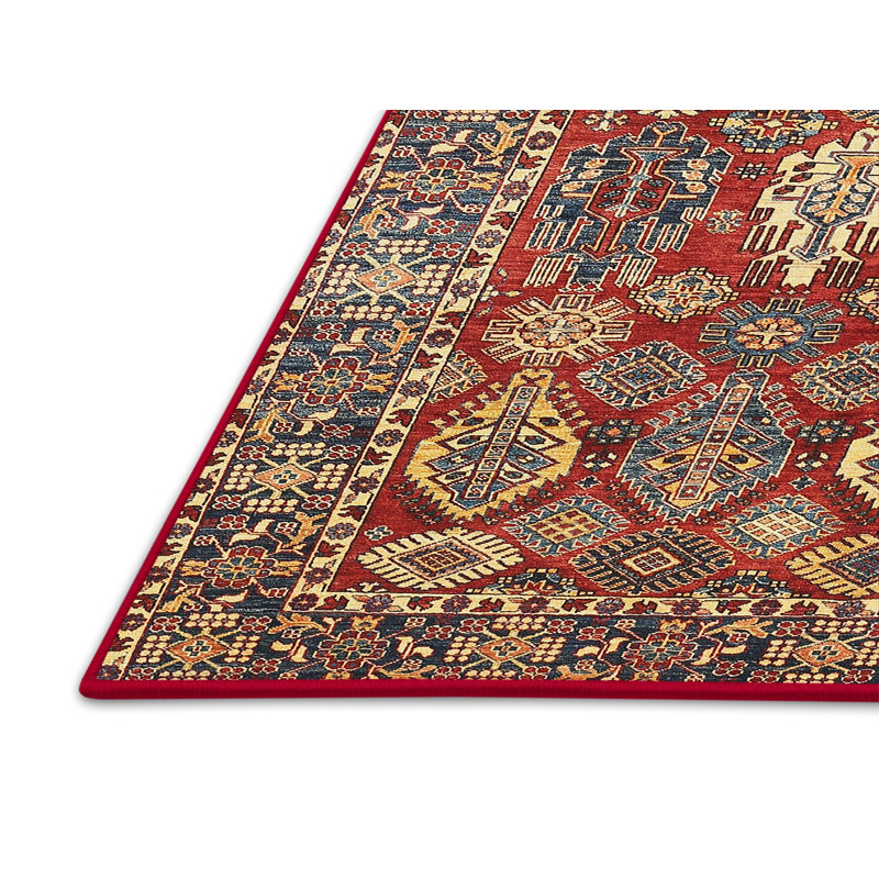 Burnabbie Oriental Indoor Rug, Rectangle 5' x 7'