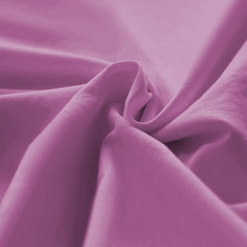 Microfiber Machine Tufted Pillow Case, Lilac/Purple