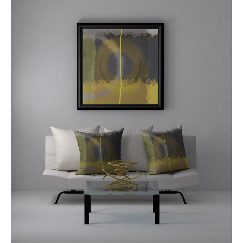 Reversible Throw Pillow, 24" x 24"