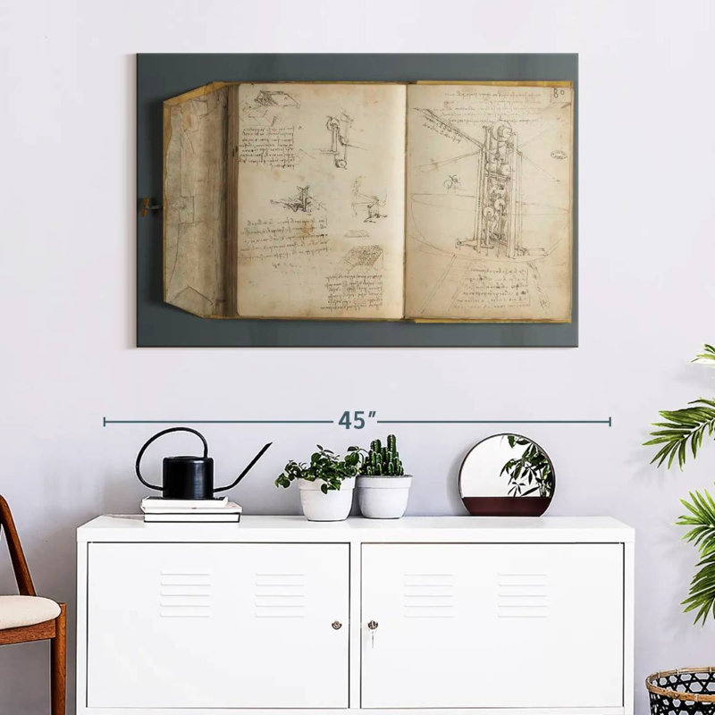 Kerner Manuscript B 1485 To 1488, 26" H x 39" W