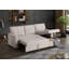 Canapé modulaire convertible rembourré avec méridienne coulissante-359093130