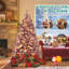 Arbre de Noël artificiel 6 pi avec 688 branches, 250 lumières DEL blanc chaud et 8 modes mauve foncé-1752126564-1752126567