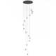 Alheidis 15 Light Glass Dimmable LED Pendant