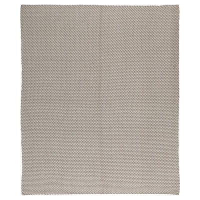 Tapis rectangulaire en soie noué à la main