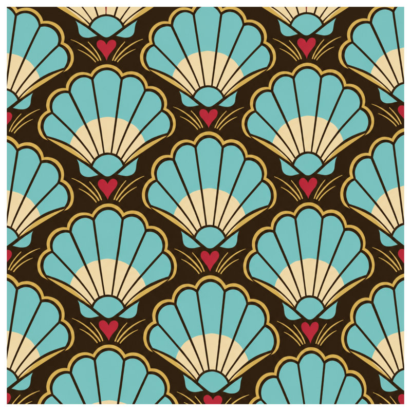 Rideaux de douche Scallop, 70in W x 84in H