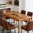 Large Kitchen Table,Dining Table,Rustic Chating Table,Coffee Table