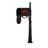 Titan Aluminum Post Mounted Mailbox
