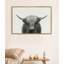 «Hey Dude Highland Cow BW» par The Creative Bunch Studio, reproduction d'art sur toile encadrée-1507395910-1580026838