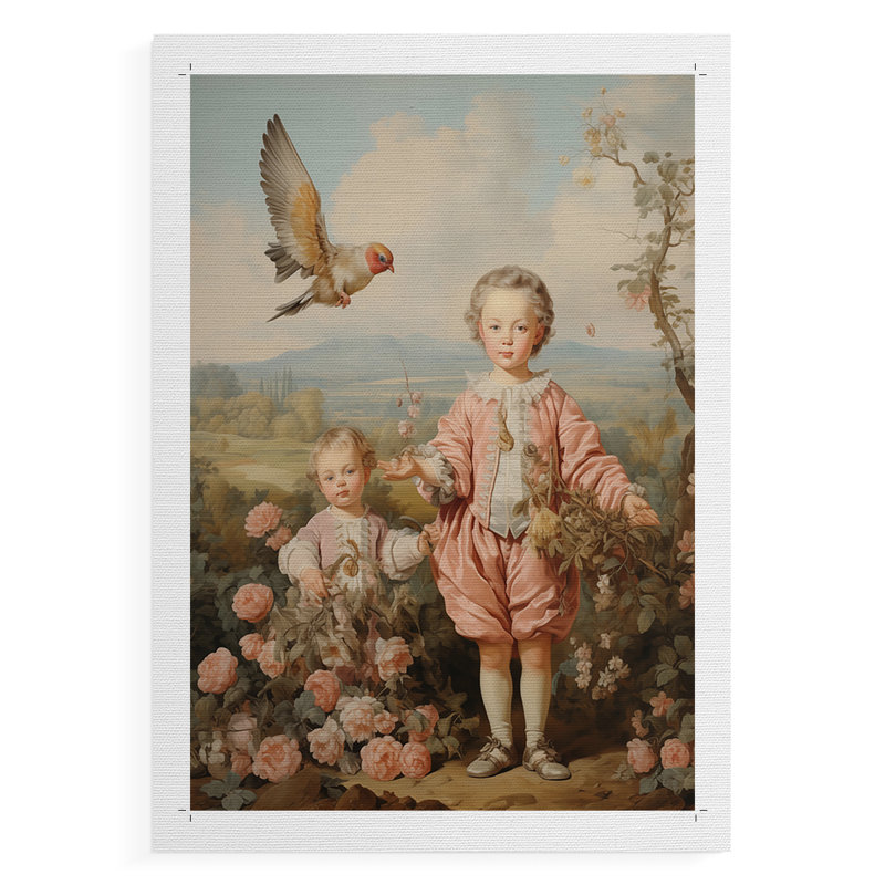 Série religieuse CDxxviii - reproduction sur toile de qualité supérieure seulement - non encadrée - prête à être accrochée
