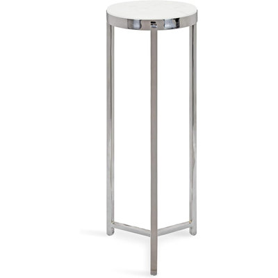 Eveland Round Metal Drink Table
