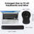 Ergonomic Mouse Pad And Keyboard Wrist Rest Set, Super Soft Memory Foam Desk Wrist Support For Computer Keyboard, Non-Slip Arm Palm Rests Cushion For Typing Gaming Office Laptop Mac