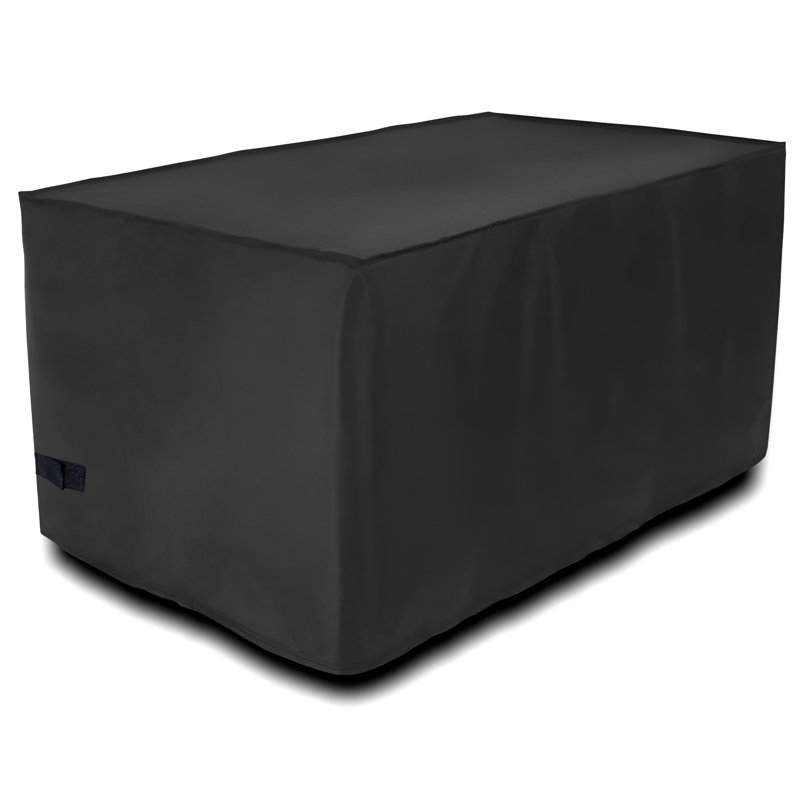 Quickflame Rectangle Cover ( 45"L x 30"W X 22"H ) for Firepits and Firetables, Black