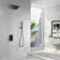 Complete Shower System with Rough in-Valve
