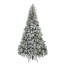 Sapin de Noël artificiel avec éclairage Jakel - support inclus-1627358172