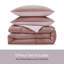 Ensemble d'édredon réversible 3 pièces ultra doux et moderne-124597306-124597305