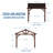 Arlington 12 Ft. W x 10 Ft. D Solid Wood Patio Gazebo