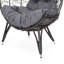Chaise Teardrop - Water - Advantage Point, conception extérieure chic en filet, sièges polyvalents
