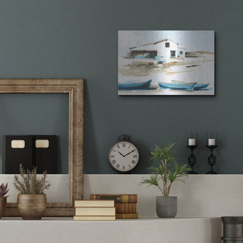 «Beach Outpost 2» par Ethan Harper, H 12 po x l 16 po