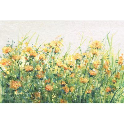 Garden In Bloom IV by Timothy O' Toole - Wrapped Canvas Painting