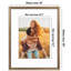 Cadre photo rétro avec passe-partout et passe-partout en plexiglas-109727637-110205023