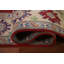 Tapis oriental rouge fait à la main Kazak