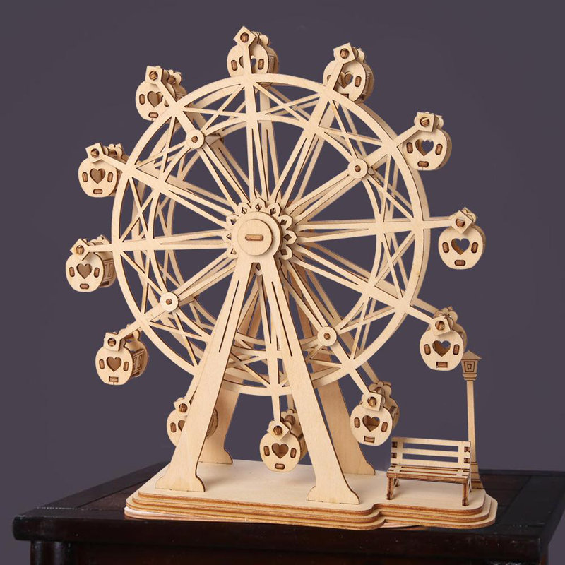 DIY 3D Puzzle - Ferris Wheel - 120pcs